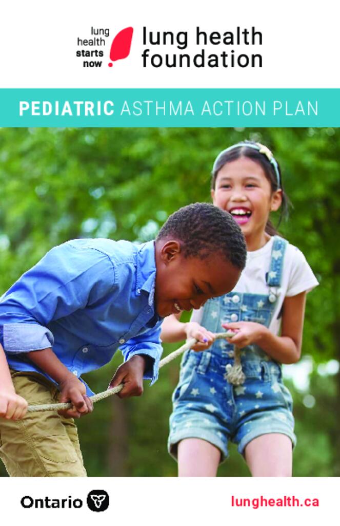 Pediatric Asthma Action Plan